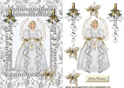 Christmas Angel in White