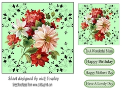 Flowers for mum her special day 5x5