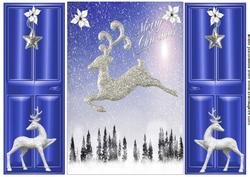 Gorgeous Little Reindeer Flying, Gatefold
