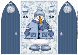 Happy Snowman, Gatefold