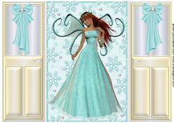 Princess Faerie in Turquiose Gatefold