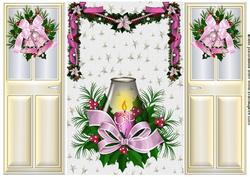 Candles & Pink Bows, Gatefold