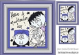 Have a Spooktacular Day with friends (blue) 8x8