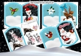 4 Cute christmas bracket cards mini kit