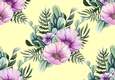 large lilac flowers with( cream background) backing paper
