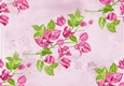 Pretty pink floral backing paper (big)