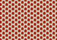 small red roses on grey wooden background