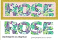 Pretty flower name ROSE DL (gold)
