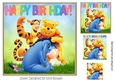 Fun on your birthday with pooh and friends 7x7