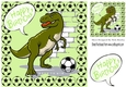 A dino footballer , born to win! 8x8