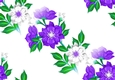 pretty purple/ white flowers backing paper (big)