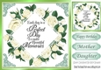 Pretty cream roses diamond frame with ornate corners 8x8