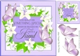Pretty lilies with butterflies and FRIENDverse 8x8