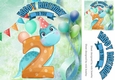 Lovely Balloons for Dinos (2nd) Birthday 8x8