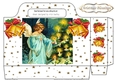 Lovely Angel with gold stars and bells tote bag (four)