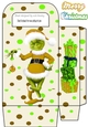 Large Gift Bag with cheeky elf grinch (gold)