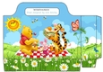 pooh bear with friends picnic, in the meadow tote bag