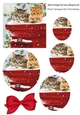 Cute kittens and holly with pillar box oval pyramids