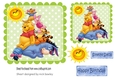 Pooh bear with naughty friends topper