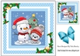 snowman and little mouse 8x8
