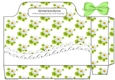 Pretty daisy and roses with lace tote gift bag
