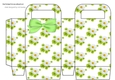 Pretty daisy and roses small gift bag