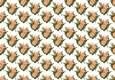 Pretty peach flower backing paper (small)