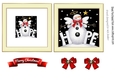 Lovely snowman with hope 5x5