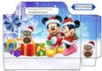 Mickey and minnie christmas tote bag