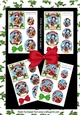 4 Lovely Mickey/Minnie Mouse Christmas Pyramids mini kit