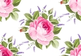 Pretty pink roses (big) backing paper