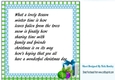Lovely presents in a green check/blue dot 8x8 frame/insert