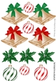 Lovely christmas embelishments cut outs (one)