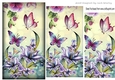 Pretty floral and butterflies garden pyramids