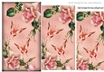 Pretty floral and butterflies garden pyramids
