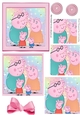 Peppa pigs family pyramids
