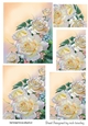 pretty white Roses pyramids