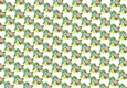 Pretty coloured flowers with leaves (SMALL) Backing paper