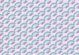 Pretty lace blue fan with pink roses (SMALL) Backing Paper (pink)