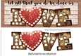 Lovely heart sentiment DL Long Card