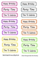 lovely coloured tags with sentiment (two)