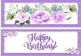 Pretty Purple Rose Arrangement With Butterflies DL