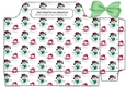 Lovely Big Tote Gift Bag of cute snowmen