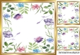 Pretty flower 8x8 Card front/insert