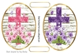 2 Lovely Toppers with Crosses with Daffodils (four)