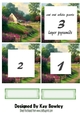 Pretty Path OF Flowers with Cottage Tunnel Pyramids Four