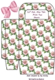 Pretty Pink Flowers Gift Bag (two)