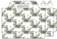 Pretty Dove With Holly & Berries Christmas Tote Bag