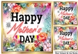 Pretty Flowers For MOTHERS DAY 8x8 Card