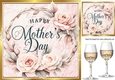 Lovely Wreath Of Roses For Mothers Day 8x8